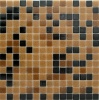 Мозаика NSmosaic MIX8 стекло черно-коричневый (бумага)(20*20*4) 327*327