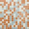 Мозаика NSmosaic MIX13 стекло серо-розовый  (бумага)(20*20*4) 327*327