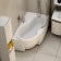 Акриловая ванна  Ravak  Rosa 95 160х95 P/L, белая, C581000000/C571000000